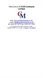 Mobile Screenshot of candmcontracts.co.uk